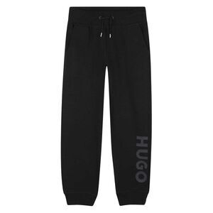 Hugo Childrens/Kids French Terry Logo Joggers / Black